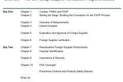 AFTA FSVP Training Information-2